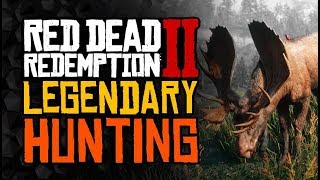 Guide For HUNTING And LEGENDARY Animals  Red Dead Redemption 2 [upl. by Natka515]