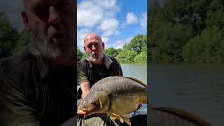 This mirror carp made me do my fish face carpfishing [upl. by Edylc]