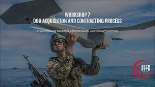 The DOD Acquisition and Contracting Process [upl. by Nurat]