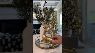 DIY Christmas Centerpiece Elegant amp Easy Holiday Decorating Idea [upl. by Audsley]