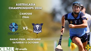 Australasia Championships 2024  Camogie Final [upl. by Root]