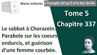 Maria Valtorta  Tome 5 chapitre 337  LEvangile tel quil ma été révélé [upl. by Aizatsana135]