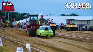 Winner Video Session 1 Budweiser Dairyland Super National Truck and Tractor Pull in Tomah Wisconsin [upl. by Sianna]