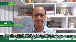 Sindag Pulverização aérea é aliada dos agricultores [upl. by Nynahs]