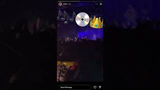 cclusi instagram story from Drain Gang show [upl. by Ut232]