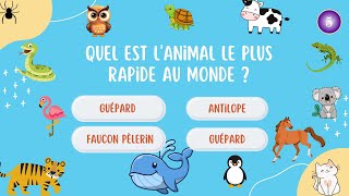 Connaissezvous vraiment les animaux testez vos connaissances en répondant à notre quiz [upl. by Neerahs]