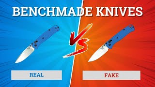 Real vs Fake Benchmade Knives [upl. by Yelha]