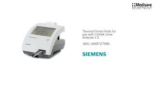 Thermal Printer Rolls for use with Clinitek Urine Analyser x 5 AW8727986 [upl. by Arrio]