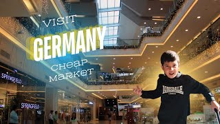 Exploring a Cheap Market in Traunstein Germany  Fun Day Out with My Brother 😍😀🇩🇪 [upl. by Kynan]