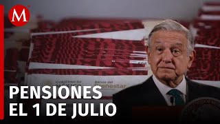 AMLO planea entregar primer apoyo del Fondo de Pensiones el 1 de julio [upl. by Karoly]