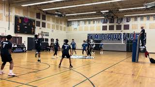 Maple vs Markville Set 1 Part 1 Playoffs  YRAA First Round [upl. by Arianna]