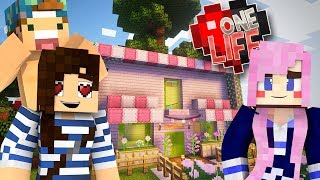 Building A Cat Cafe with Lizzie amp Joey 💔 Minecraft One Life SMP Ep11 [upl. by Herwig677]