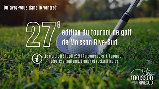 27e édition de notre tournoi de golf présentée par Congebec et Manuvie [upl. by Aztinad]