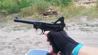 Umarex Legends P08 Parabellum  Luger blow back CO2  test [upl. by Eimat]