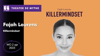 Fajah Lourens Killermindset  WO 2425 Theater de Mythe Goes [upl. by Mian]