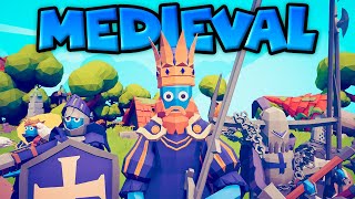 ONE HOUR OF BEST MEDIEVAL BATTLES  Totally Accurate Battle Simulator  TABS [upl. by Vanny]