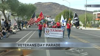 Tucson celebrates the annual Veterans Day Parade [upl. by Nostaw]