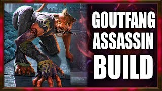 Skyrim SE Builds  The Goutfang Assassin  Toxic Claws Modded Build [upl. by Yk]