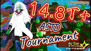 148T Legendary Leader Mandara  Complete Replay  ASTD Tournament  All Star Tower Defense [upl. by Nnorahs]