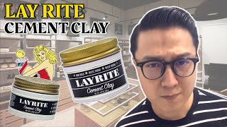 REVIEW POMADE  Lay Rite Cement Clay Pomade  Giữ nếp tốt hương siêu cuốn [upl. by Nylanna470]