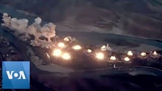 US Drops Bombs on Islamic StateInfested’ Iraq Island [upl. by Dirtsa]