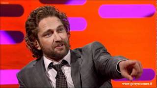 Gerard Butler  The Graham Norton Show January 6 2012 Part 1 [upl. by Emawk360]