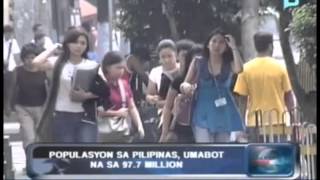 PTV News Break Populasyon sa Pilipinas umabot na sa 977 Million [upl. by Atir]