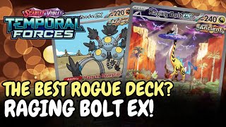 Raging Bolt Is The GREATEST Rogue Deck Right Now  Pokemon TCG Temporal Forces [upl. by Granger]