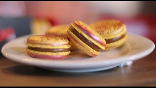 How to make easy Passionfruit Macarons with the Scraper Mixer Pro [upl. by Aizatsana]