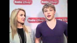 Tiffany Thornton amp Sterling Knight HILARIOUS LightningRound Questions [upl. by Inaliak]