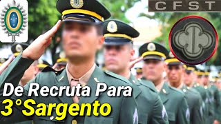 De Recruta A 3° SargentoCfstExército Brasileiro🇧🇷 [upl. by Grishilda]