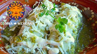 Enchiladas Verdes de Pollo [upl. by Bree]