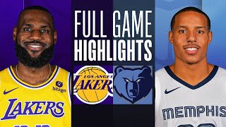 LAKERS at GRIZZLIES  FULL GAME HIGHLIGHTS  March 27 2024 [upl. by Hort]