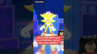 TRISTE MUERTE DE SHIN SONIC HornstrompFNF3D sonictapes skibiditoilet [upl. by Ylam700]