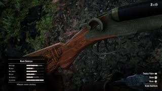 Red Dead Redemption 2 Rare Double Barrel Shotgun Location [upl. by Aisatnaf]