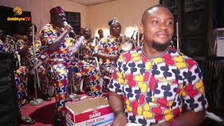 MUSILIU HARUNA ISHOLA REDEFINES APALA MUSIC AT THE FIDAU PRAYER OF MR AND MRS AJIBOLA [upl. by Jessabell]