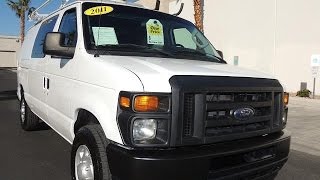 2011 Ford E150  E250 CARGO VAN  IMMACULATE  LOADED  A21827 CARGO VANS [upl. by Yeltrab472]