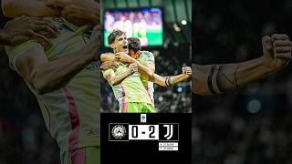 Juventus vs Udinese Highlights [upl. by Nonarb]