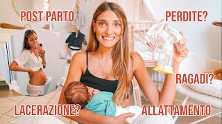 IL MIO POST PARTO  allattamento🤱🏼 [upl. by Salas]