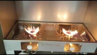 BOMA 30D Diesel Stove Burning [upl. by Latoya]