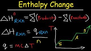 Enthalpy Change of Reaction amp Formation  Thermochemistry amp Calorimetry Practice Problems [upl. by Earal34]