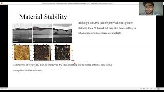 Problems related to leadfree perovskite materials [upl. by Anrahc]