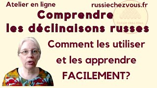 Déclinaisons russes  un professeur partage des astuces pour apprendre le russe facilement [upl. by Esmerolda]