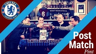 Post Match Pint Chelsea  West Ham 2 Chelsea 1 [upl. by Olinde]