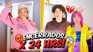 ENCERRAMOS A SUSY Y A LEO POR 24 HORAS😱  Los Panas [upl. by Augy]