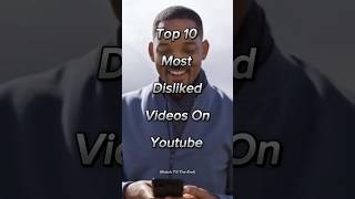 Top 10 Most Disliked Videos On Youtube shorts short viral trending youtube india subscribe [upl. by Htrag432]