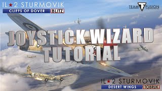 NEW Joystick Wizard IL2 Sturmovik Cliffs of Dover Blitz  Desert Wings Tobruk [upl. by Lavine]