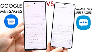 Google Messages Vs Samsung Messages Which Should You Use [upl. by Yalahs197]