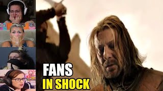 FANS REACT to Ned Starks Death Scene  Game of Thrones S01E09 [upl. by Rosalinde968]