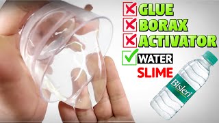 NO GLUE NO BORAX WATER SUGAR SLIME  I TRIED TO MAKE SLIME WITH WATER AND SUGAR TOOTHPASTE AT HOME [upl. by Faber]